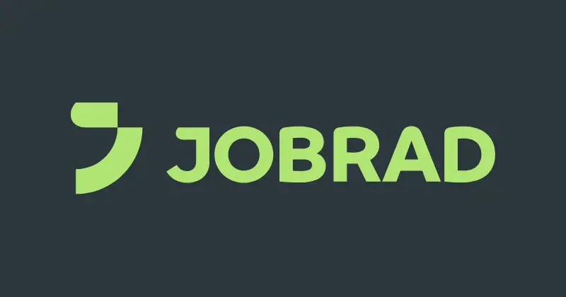 JobRad Logo in grün auf dunklem Hintergrund, Mitarbeiterbenefit bei BPE